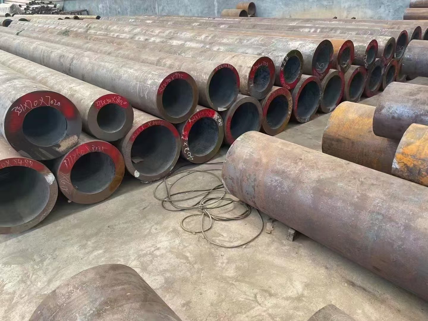 太原市无缝钢管切割定尺切割加工热轧冷拔无缝钢管 - 价格